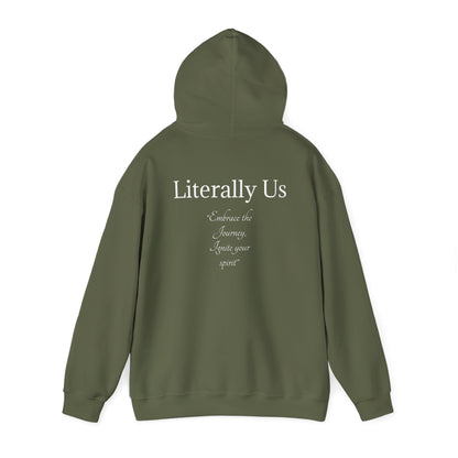 DARK colours Literally Us Hoodie